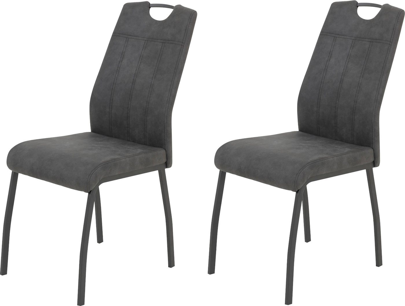 HELA Esszimmerstuhl ELIF (Set, 2 St), 140 Kg Belastbar, Küchenstuhl – Bild 3 von 5