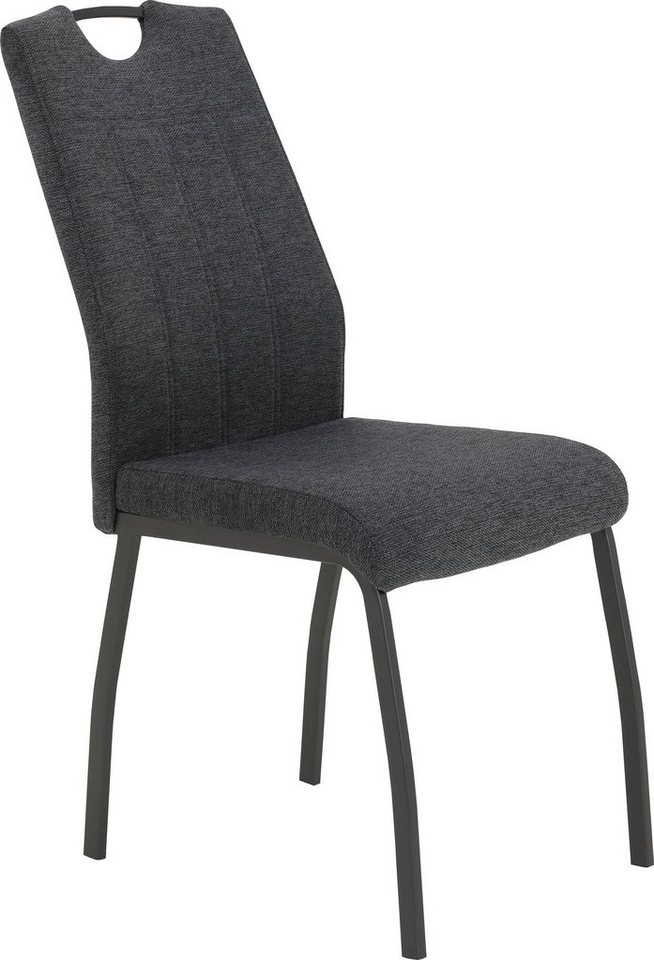 HELA Esszimmerstuhl ELIF (Set, 4 St), 140 Kg Belastbar, Küchenstuhl – Bild 3 von 5