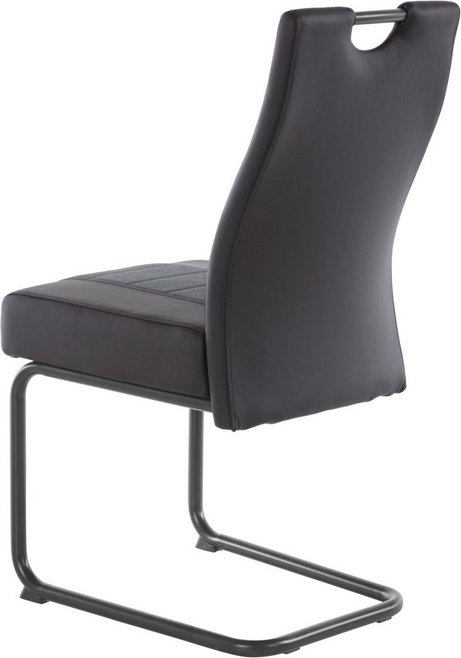 HELA Esszimmerstuhl Erika S (Set, 4 St), 2 oder 4 Stück, komfortable Federkern Polsterung, Freischwinger – Bild 5 von 5