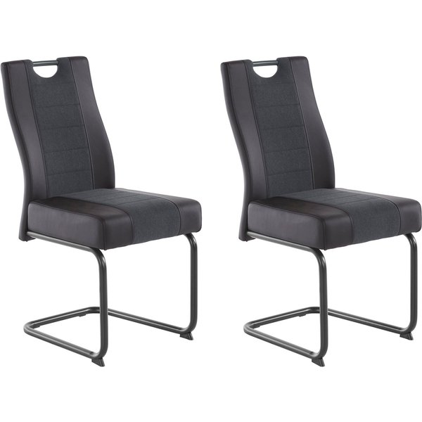 HELA Esszimmerstuhl Erika S (Set, 2 St), 2 oder 4 Stück, komfortable Federkern Polsterung, Freischwinger