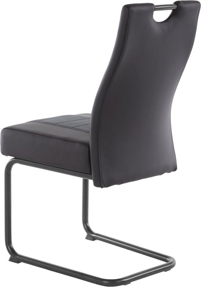 HELA Esszimmerstuhl Erika S (Set, 2 St), 2 oder 4 Stück, komfortable Federkern Polsterung, Freischwinger – Bild 5 von 5