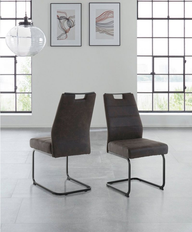 HELA Esszimmerstuhl Lena (Set, 1 St), 1, 2 und 4 Stück, mit Federkern Polsterung, Schwingstuhl – Bild 2 von 5