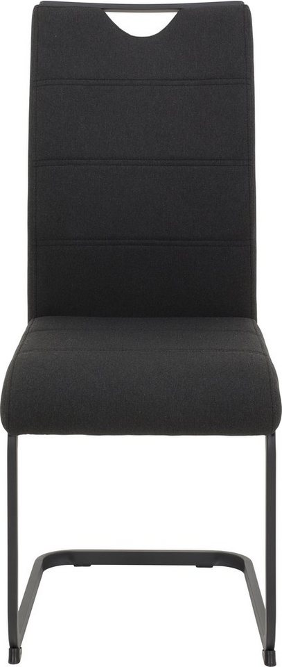 HELA Freischwinger Giselle Esszimmerstuhl (Set, 2 St), robuster Bezug, 120 Kg Belastbarkeit, 2er und 4er Set – Bild 3 von 5