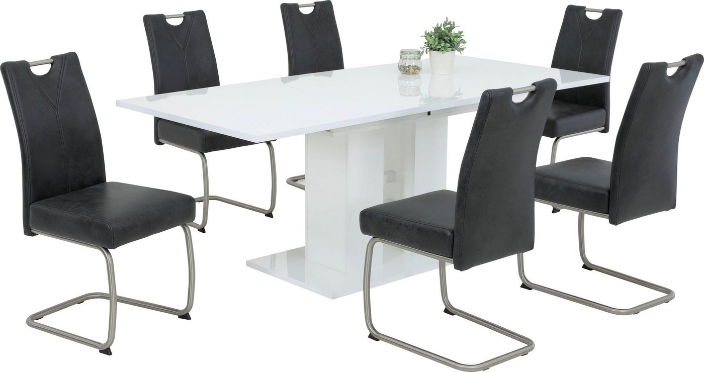 HELA Freischwinger Sophia S (Set), mit Federkern Polsterung – Bild 2 von 5