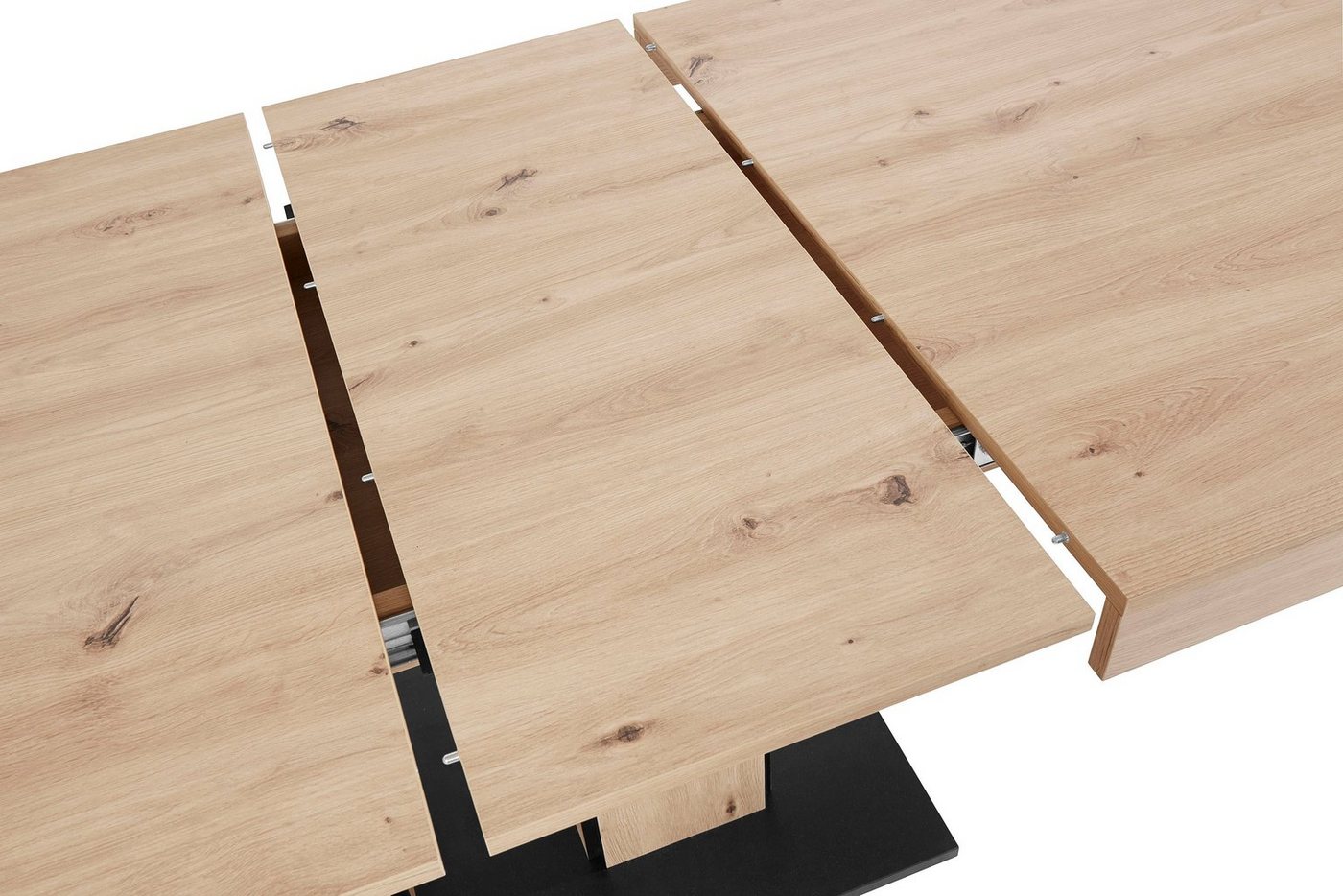 HELA Säulen-Esstisch, Synchronauszug 140-180-220cm – Bild 5 von 5