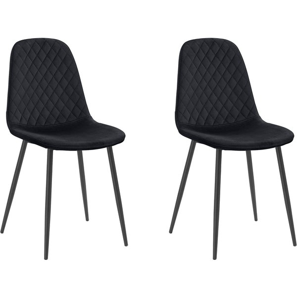 HELA Schalenstuhl MIRA, Esszimmerstuhl, Stuhl, 4-Fuß Stuh (Set, 2 St), 1, 2 oder 4 Stück, Schalenstuhl mit Steppung, Küchenstuhl