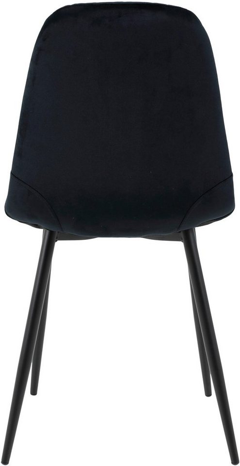 HELA Schalenstuhl MIRA, Esszimmerstuhl, Stuhl, 4-Fuß Stuh (Set, 2 St), 1, 2 oder 4 Stück, Schalenstuhl mit Steppung, Küchenstuhl – Bild 4 von 5