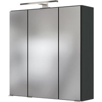 HELD Spiegelschrank Birma (Graphitgrau, 60 cm)