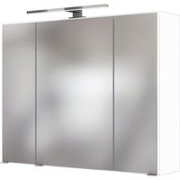HELD Spiegelschrank Birma (Weiß, 80 cm)