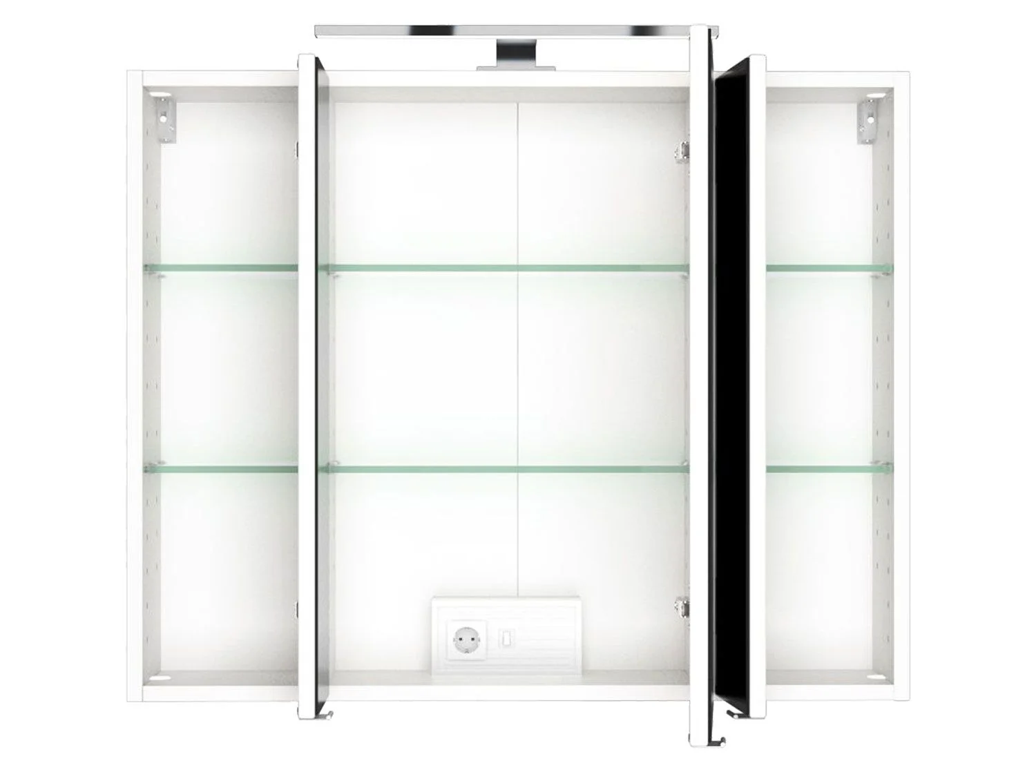 HELD Spiegelschrank Birma (Weiß, 80 cm) – Bild 3 von 3