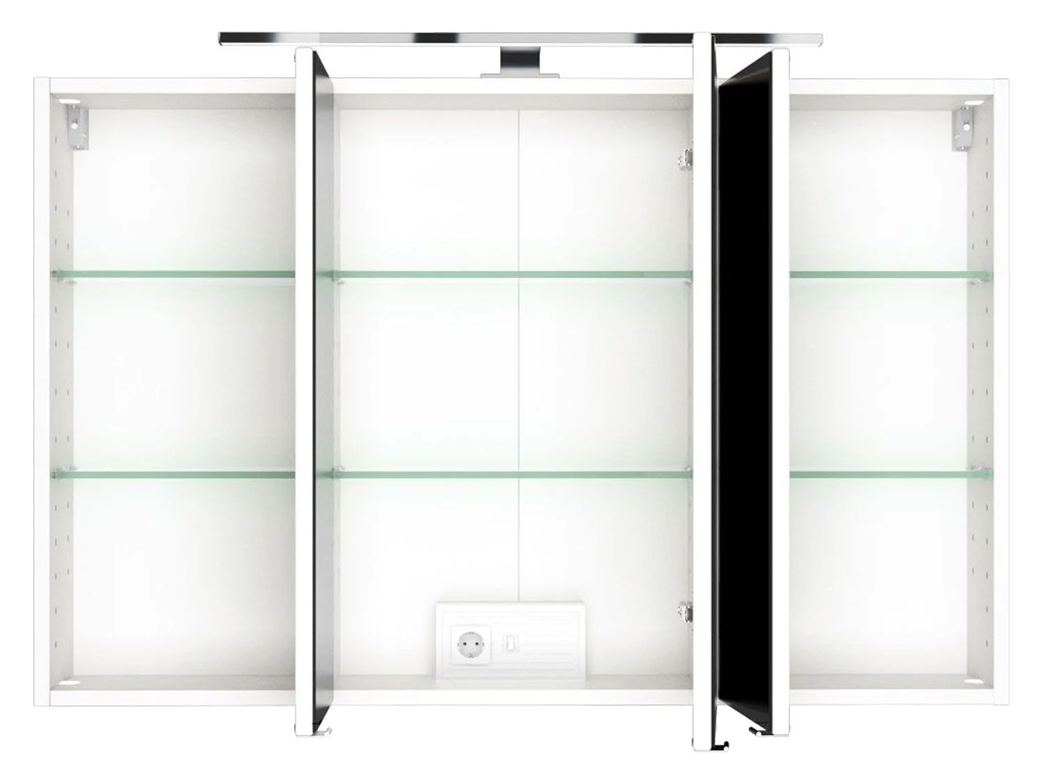 HELD Spiegelschrank Birma (Weiß, 100 cm) – Bild 2 von 2
