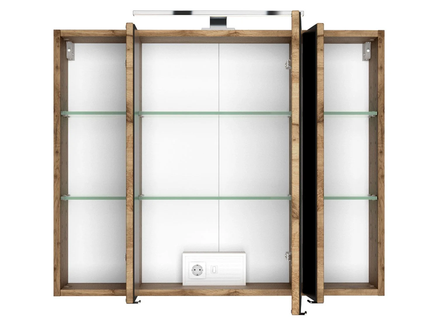 HELD Spiegelschrank Birma (Wotaneiche, 80 cm) – Bild 2 von 2
