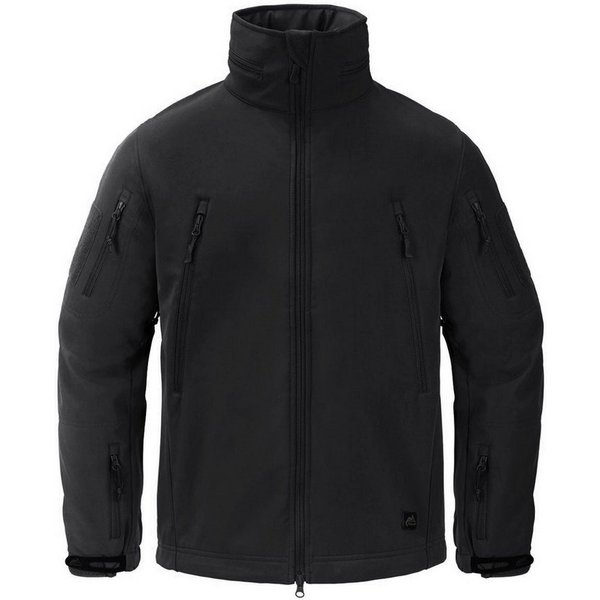 Helikon-Tex Windbreaker GUNFIGHTER Jacket - Shark Skin Windblocker - Black