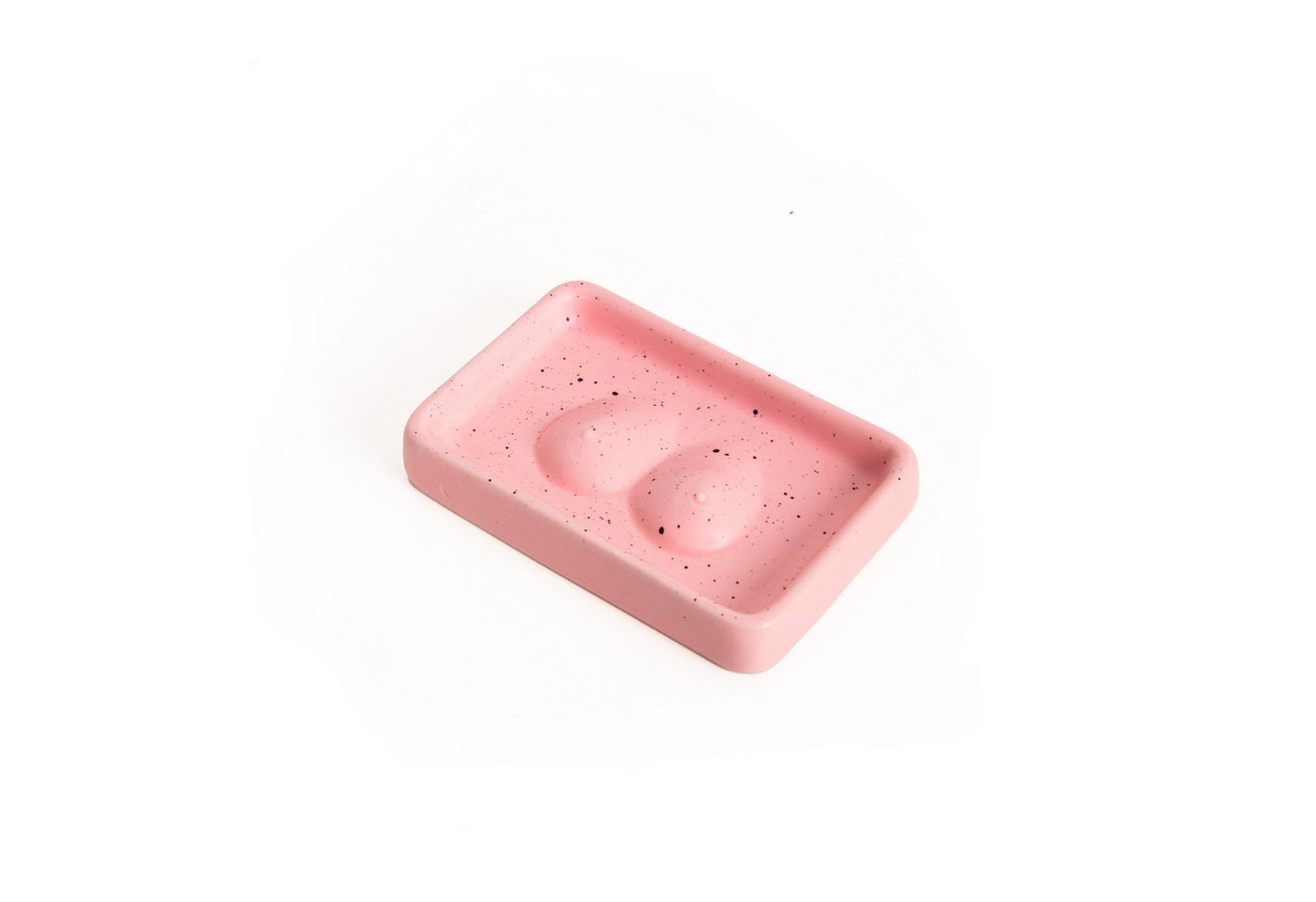 Helio Ferretti Schmuckablage Tits (Keramik, 1 St., rosa, handbemalt), ca. 12 x 8 x 2 cm, auch als Seifenablage nutzbar – Bild 2 von 4