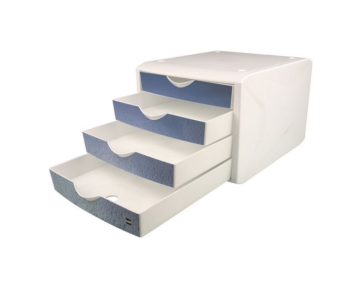 HELIT Schubladenbox the chameleon, mit 4 Schubladen, geschlossen, stapelbar – Bild 3 von 3