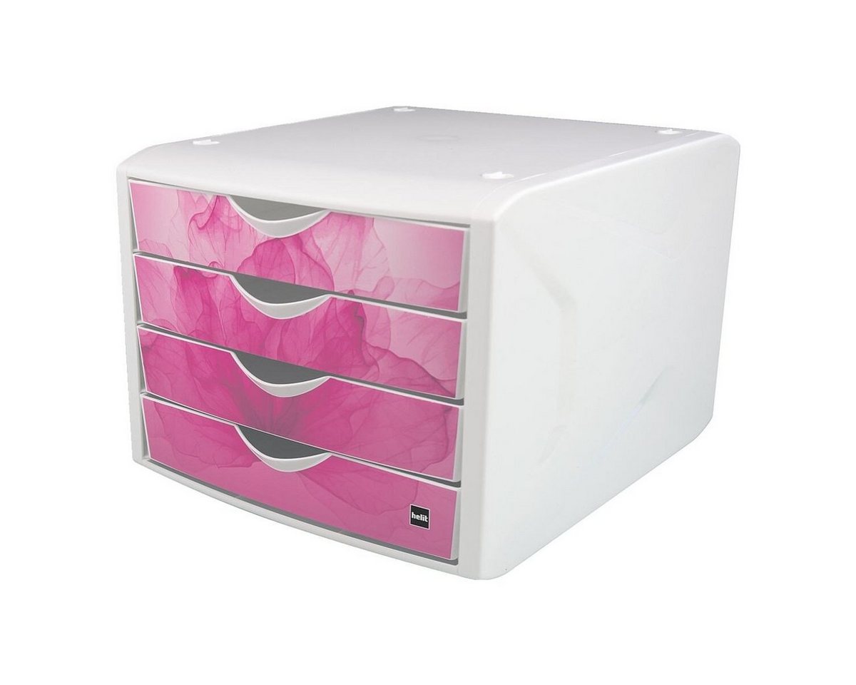HELIT Schubladenbox the chameleon, mit 4 Schubladen, geschlossen, stapelbar – Bild 2 von 3