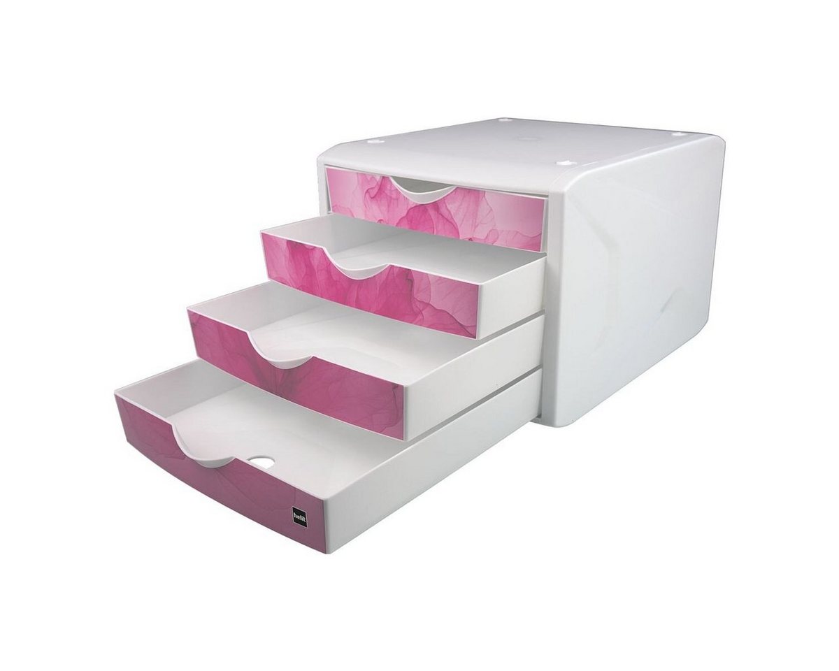 HELIT Schubladenbox the chameleon, mit 4 Schubladen, geschlossen, stapelbar – Bild 3 von 3