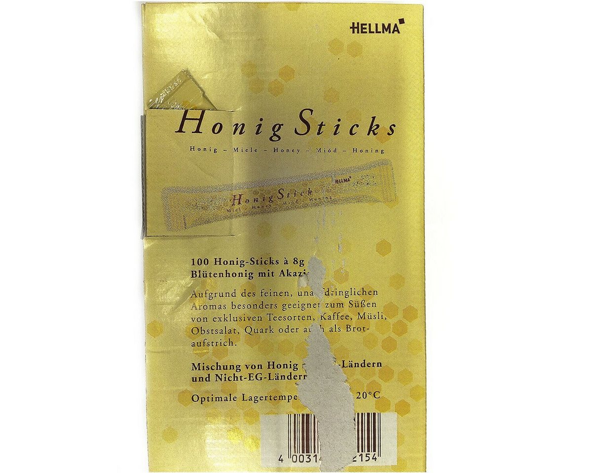 Hellma Honig Blütenhonig mit Akazie, 100 Portionsbeutel – Bild 3 von 5