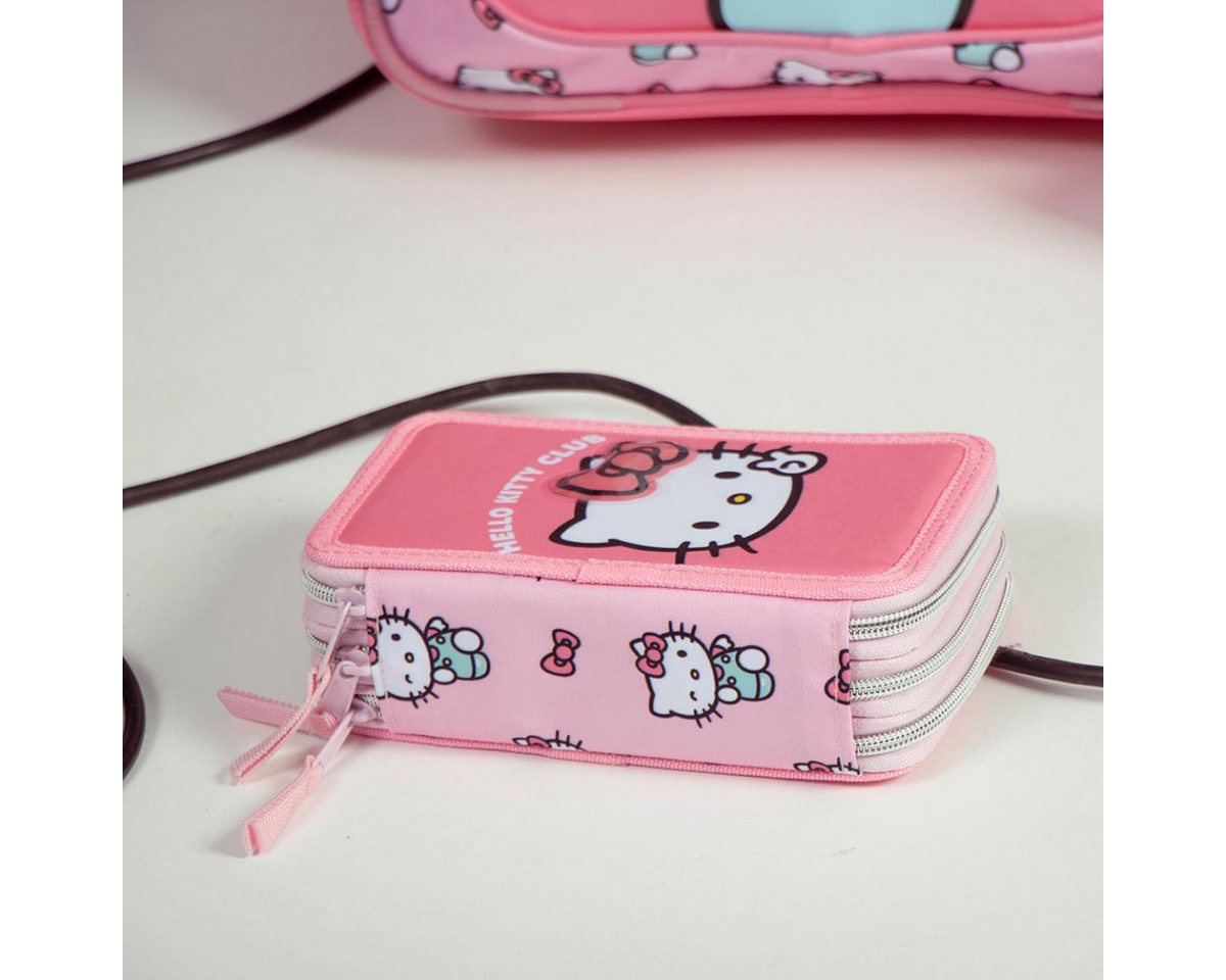 Hello Kitty Federmäppchen gefüllt – Schuletui & Stiftebox mit Zubehör für Kinder, (24-tlg) – Bild 5 von 5