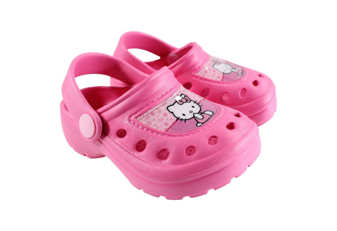 Hello Kitty Hello Kitty Kinder Clogs Hausschuhe Rosa Clog – Bild 2 von 5