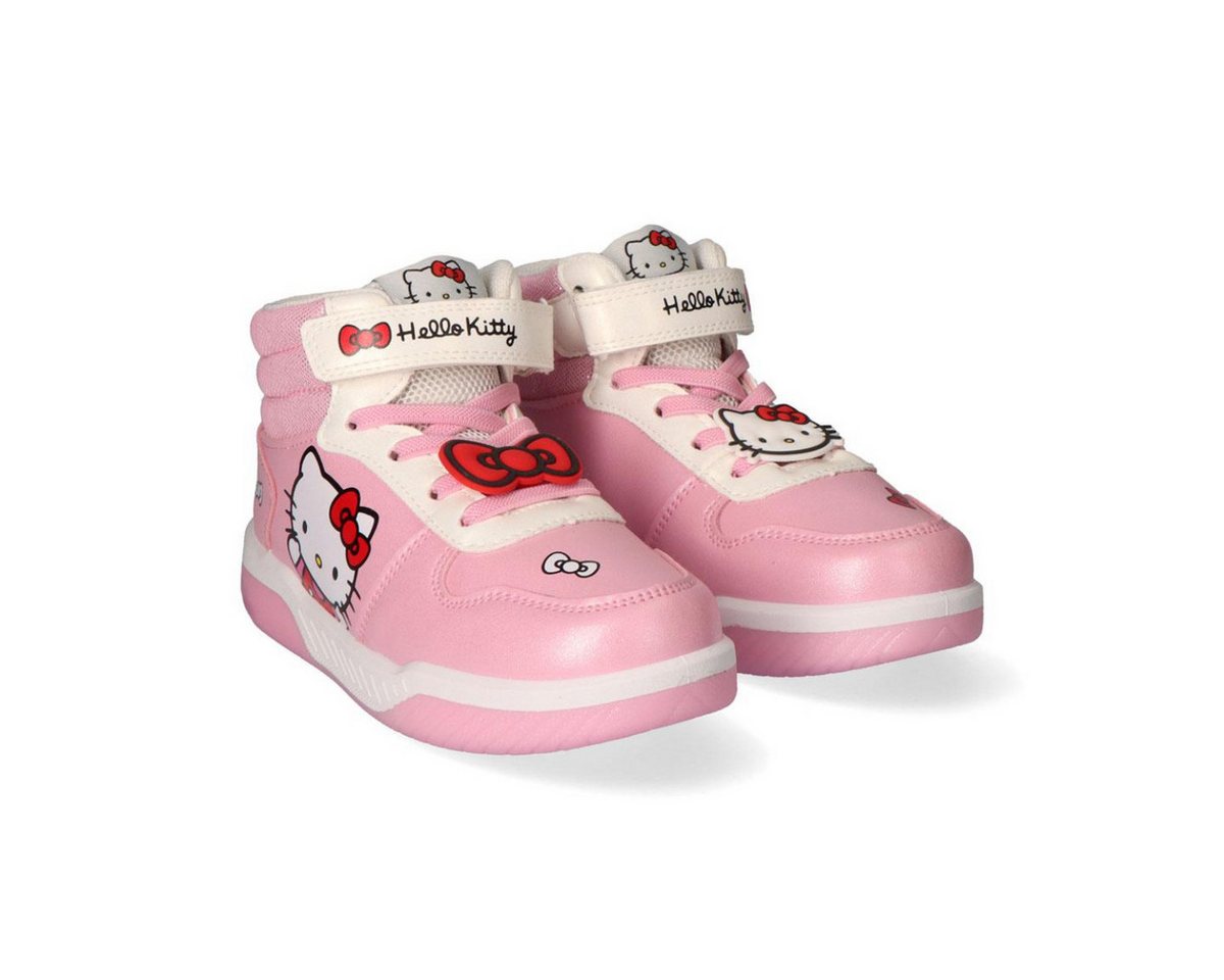 Hello Kitty Kinder LED Freizeitschuhe aus Polyurethanleder und Polyester Sneaker (Set) – Bild 2 von 3