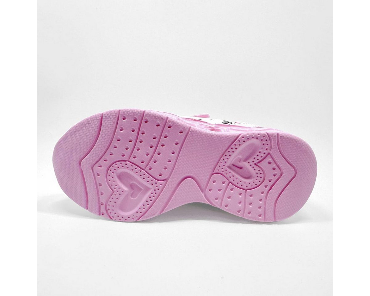 Hello Kitty Kinder Sportschuhe mit Lichteffekt Polyurethanleder Sneaker – Bild 4 von 5