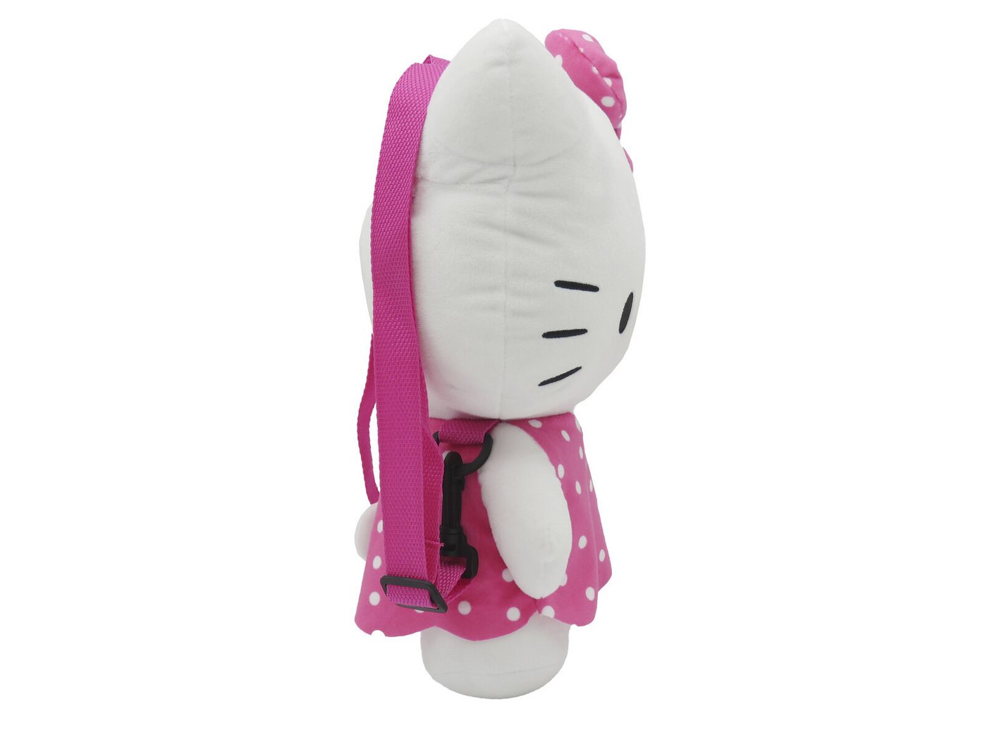 Hello Kitty Kinderrucksack - Plüschrucksack Kuschelig mit Reißverschluss (1-tlg) – Bild 4 von 5