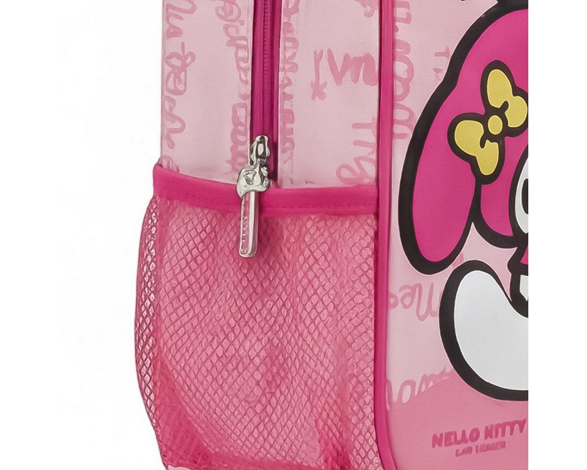 Hello Kitty Kinderrucksack Rucksack Trolley für Kindergarten Freizeit und Reise – Bild 4 von 5