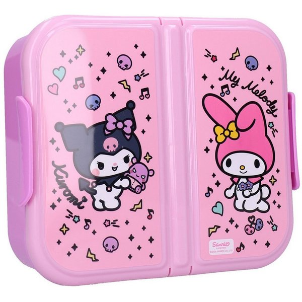 Hello Kitty Lunchbox Kinder Brotdose 1,4 l Snackbox für Schule und unterwegs, PP, (1-tlg)