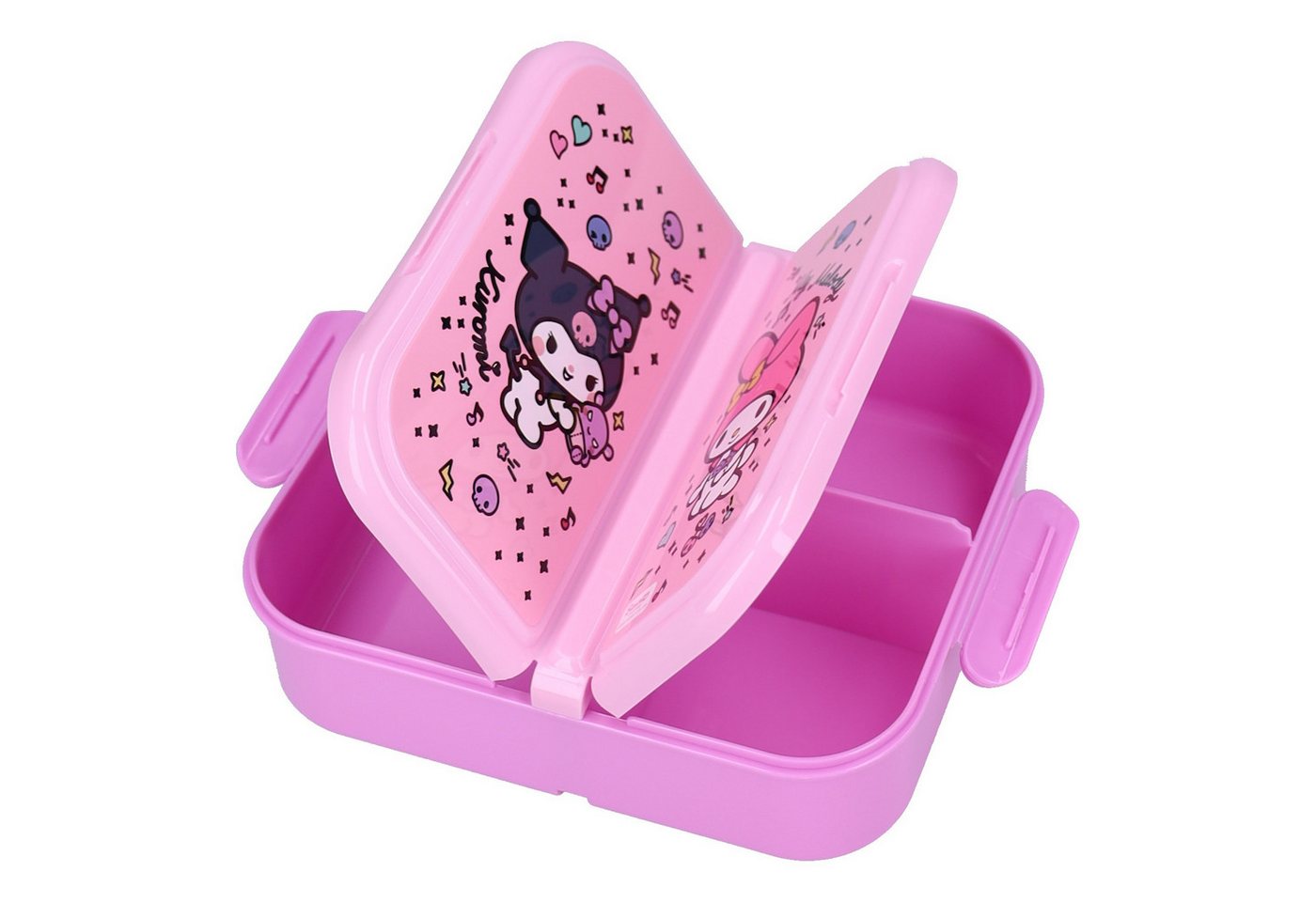 Hello Kitty Lunchbox Kinder Brotdose 1,4 l Snackbox für Schule und unterwegs, PP, (1-tlg) – Bild 3 von 5