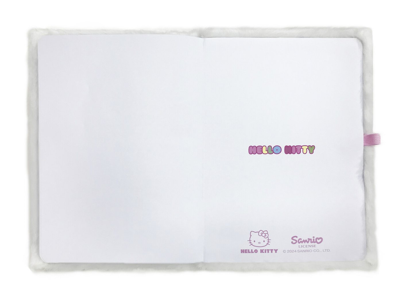 Hello Kitty Notizbuch - Plüsch Set mit radierbarem Gelstift Schreibset – Bild 3 von 5