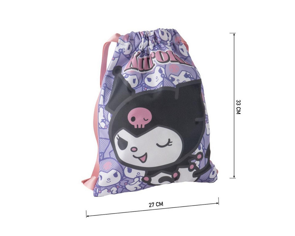Hello Kitty Turnbeutel Kuromi Schul Tasche Kinder Geschenkartikel Alltag – Bild 3 von 5