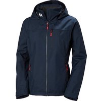 HELLY HANSEN Damen Jacke W CREW HOODED MIDL JACKET 2.0, Größe XS in Blau