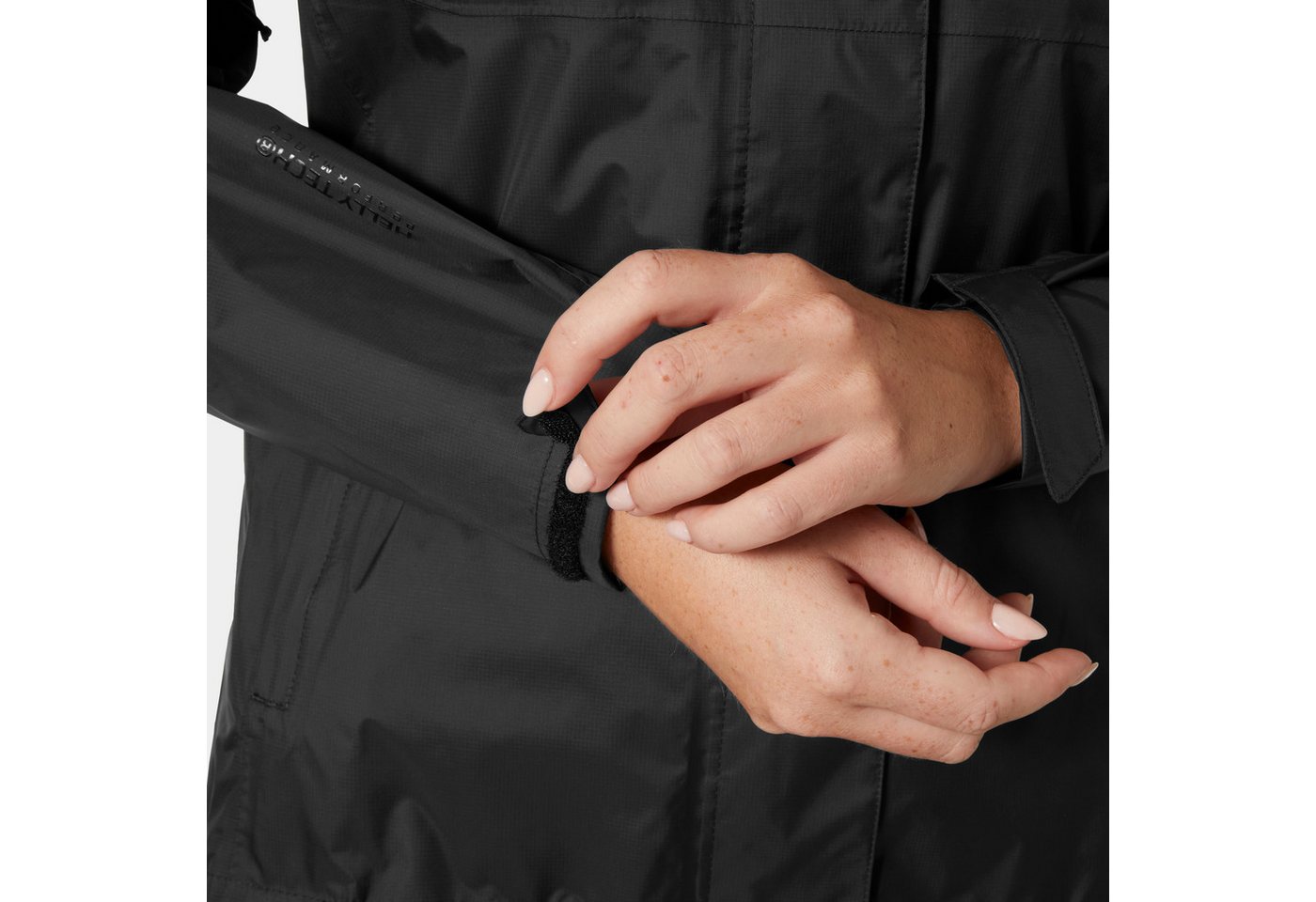 Helly Hansen Funktionsjacke W LOKE JACKET mit Kapuze, wind- und wasserdicht, atmungsaktiv, hüftlang – Bild 4 von 5
