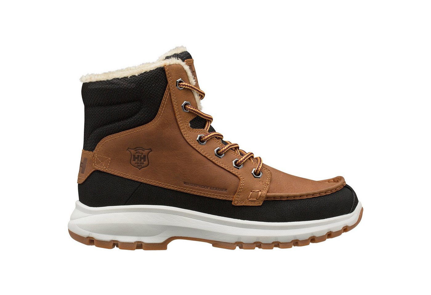 Helly Hansen GARIBALDI V3 Winterstiefel wasserdichtes Leder, gefüttert, Schnürstiefel, Winterschuhe – Bild 2 von 5
