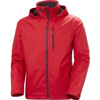 HELLY HANSEN Herren Jacke CREW HOODED JACKET 2.0, Größe 5XL in Rot