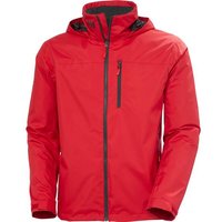 HELLY HANSEN Herren Jacke CREW HOODED MIDLAYER JACKET 2, Größe M in Rot