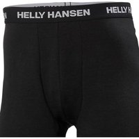 HELLY HANSEN Herren Unterhose LIFA MERINO MIDWEIGHT PANT, Größe S in Schwarz