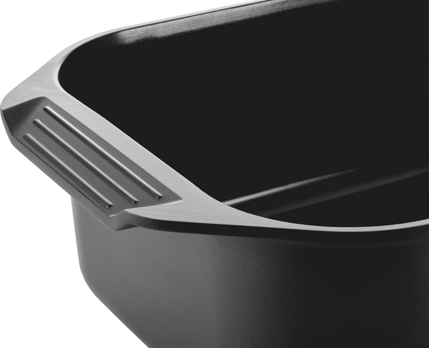 HENCKELS by ZWILLING Bräter Ember, Aluminium (1-tlg), Keramikbeschichtung, großes Fassungvermögen, Induktion, Glasdeckel – Bild 5 von 5