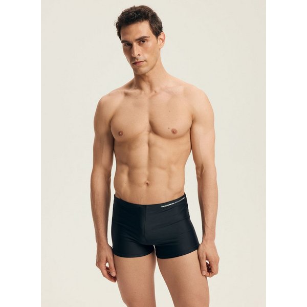 Henderson Boxer-Badehose Sportliche Badehose aus elastischem Polyamid Mix mit Innenslip Kors (1-St)