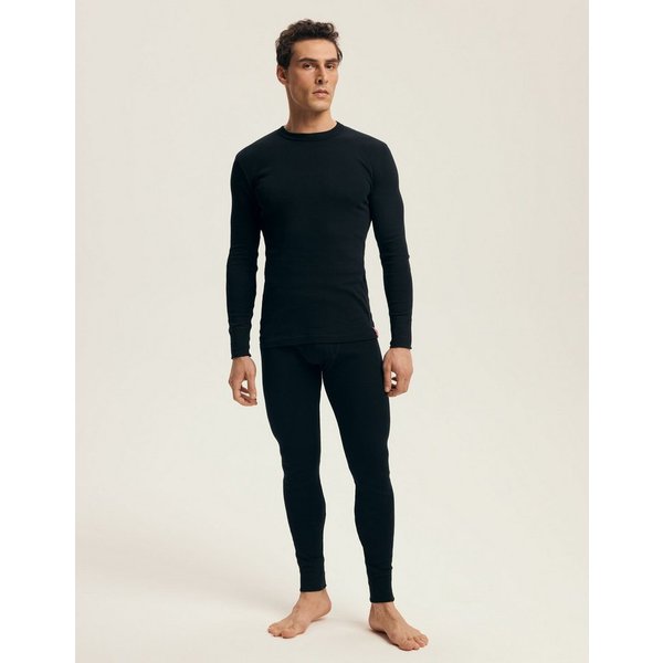 Henderson Lange Unterhose Lange Unterhose Classic, reine Baumwolle, mit Beinbündchen