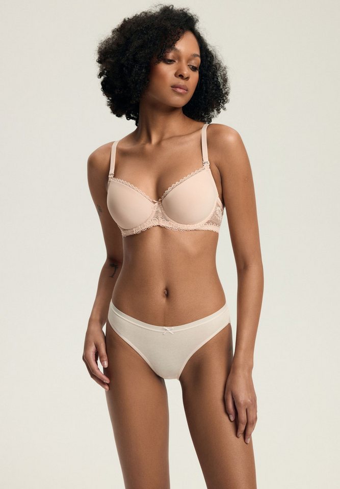 Henderson Push-up-BH glatte Cups, herausnehmbaren Einlagen, abnehmbare Träger, Julietta – Bild 3 von 5