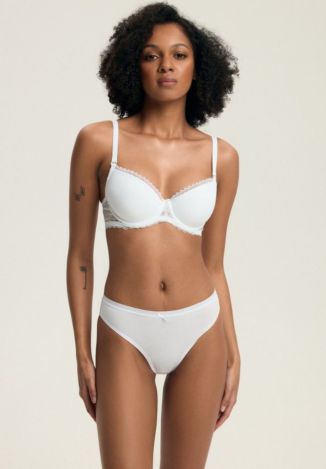 Henderson Push-up-BH glatte Cups, herausnehmbaren Einlagen, abnehmbare Träger, Julietta – Bild 3 von 5