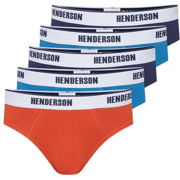 Henderson Slip Klassische Slips 5er-Pack aus Baumwolle Mix Atmungsaktiv bequem Oxide (5-St)
