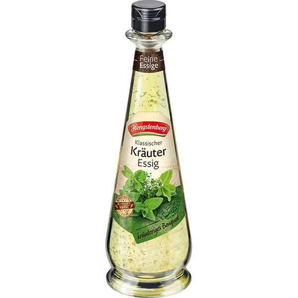 Hengstenberg Essig, Hengstenberg Kräuter Essig in der praktischen Flasche 500 ml