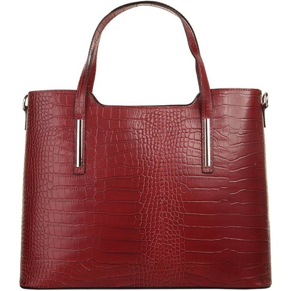Cluty Henkeltasche CLUTY Damen echt Leder, Made in Italy, echt Leder, Made in Italy