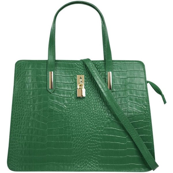 Cluty Henkeltasche CLUTY Damen echt Leder, Made in Italy, echt Leder, Made in Italy
