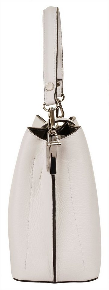 Cluty Henkeltasche CLUTY Damen echt Leder, Made in Italy, echt Leder, Made in Italy – Bild 4 von 5
