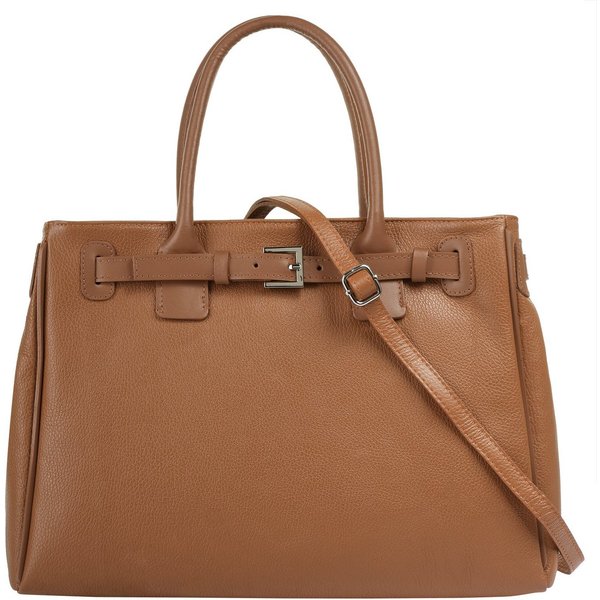 Cluty Henkeltasche CLUTY Damen echt Leder, Made in Italy, echt Leder, Made in Italy