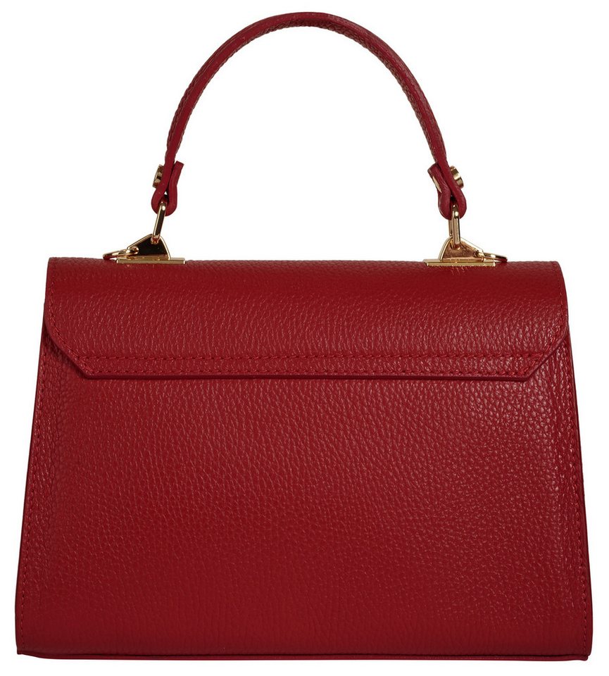 Cluty Henkeltasche CLUTY Damen echt Leder, Made in Italy, echt Leder, Made in Italy – Bild 4 von 5